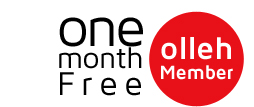 one month Free - olleh Member