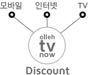 olleh tv는 Discount 모바일, 인터넷, tv 