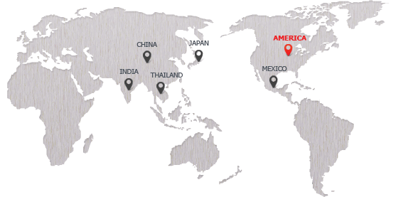 해외사업장 지도 - 미국사업장 활성화